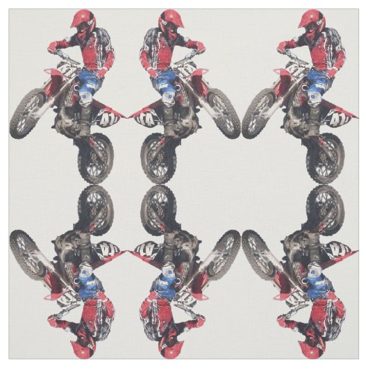 Rotes Schmutz-Fahrrad Stoff (Muster)