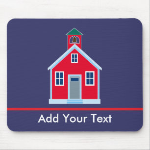 Rotes Schulhaus Mousepad