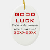 Rotes Schwarzes danken Ihnen, Wolke abzufassen Keramik Ornament (Hinten)