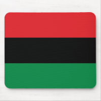 Rotes Schwarzes und grünes Panafrikanisches UNIA-F