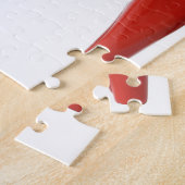 Rotes Schwede Dala Pferd Puzzle (Seite)