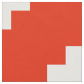 Rotes Schweizer queres modernes Muster Stoff (Nahaufnahme)