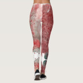Rotes Sediment Leggings (Rückseite)