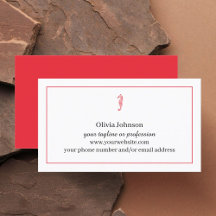 Rotes Seepferd Meereslebewesen Tourismus Agent