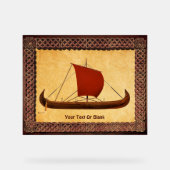 Rotes Segel - Kreuzfahrtschiff II Acrylschild (Vorderseite)