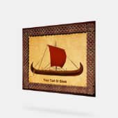 Rotes Segel - Kreuzfahrtschiff II Acrylschild (Winkel)