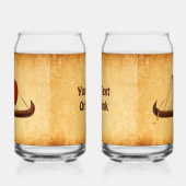 Rotes Segel - Kreuzfahrtschiff II Dosenglas (Links)