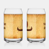 Rotes Segel - Kreuzfahrtschiff II Dosenglas (Rechts)