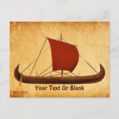 Rotes Segel - Kreuzfahrtschiff II Postkarte (Vorderseite)
