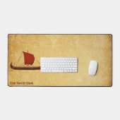 Rotes Segel - Kreuzfahrtschiff II Schreibtischunterlage (Tastatur & Maus)