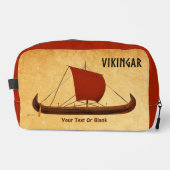 Rotes Segel - Kreuzfahrtschiff II Waschbeutel (Vorderseite)