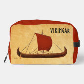 Rotes Segel - Kreuzfahrtschiff II Waschbeutel (Rückseite)