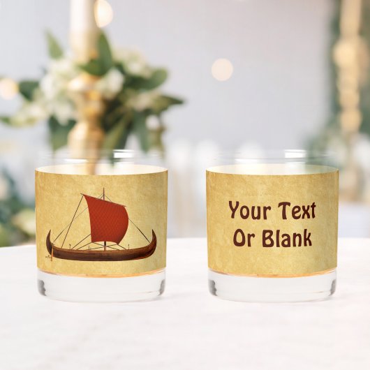 Rotes Segel - Kreuzfahrtschiff II Whiskyglas (Insitu (Hochzeit))