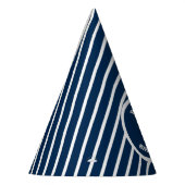 Rotes Segelboot-Seegeburtstag Partyhütchen (Links)