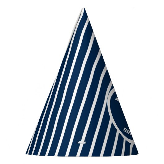 Rotes Segelboot-Seegeburtstag Partyhütchen (Links)