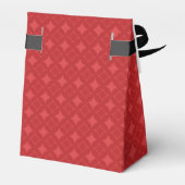 Rotes Shippomuster Geschenkschachtel (Rückseite)