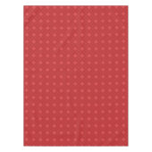 Rotes Shippomuster Tischdecke (Vorderseite)