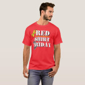 Rotes Shirt Freitag (Vorne ganz)