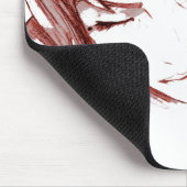 Rotes Sketchwork Mousepad (Ecke)