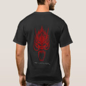 Rotes SkullGRADSENDSALE T-Shirt (Rückseite)