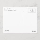 Rotes Sofa Postkarte (Rückseite)