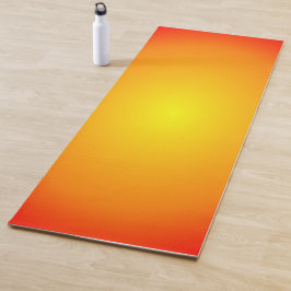Rotes Sonnenfeuer, gelb-gelb-leuchtende Farben Ora Yogamatte