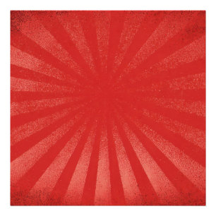 Rotes Sonnenstrahl-Hintergrund – Vintage-Retro-Tex Fotodruck