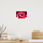 Rotes Soul Poster (Küche)