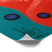 Rotes Soul von Gregory Gallo Poster (Ecke)