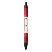 Rotes Speckled Monogramm