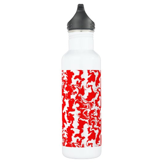 Rotes Spray Edelstahlflasche (Rechts)
