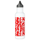 Rotes Spray Edelstahlflasche (Links)