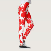 Rotes Spray Leggings (Rechts)