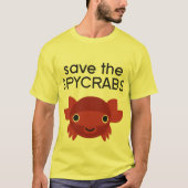 ROTES Spycrab T-Shirt (Vorderseite)