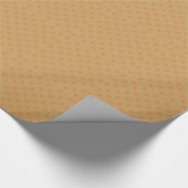 Rotes Sternenmuster Geschenkpapier (Ecke)