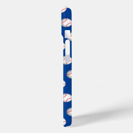 Rotes Stitching Case-Mate iPhone Hülle (Rückseite / Links)