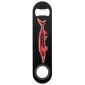 rotes Störschwarzes Speedflaschenöffner (Vorderseite)