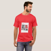 Rotes T-Shirt Drift King (Vorne ganz)
