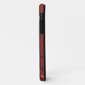 Rotes Tarnmuster Case-Mate iPhone Hülle (Hinten/Links)