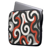 Rotes Team Laptopschutzhülle (Vorderseite Links)