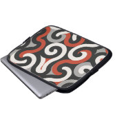 Rotes Team Laptopschutzhülle (Vorne Knopf)
