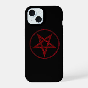 Rotes Teufels-Pentagramm iPhone 15 Hülle