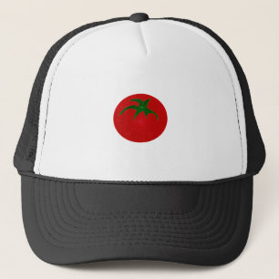 Rotes Tomate-Logo Truckerkappe