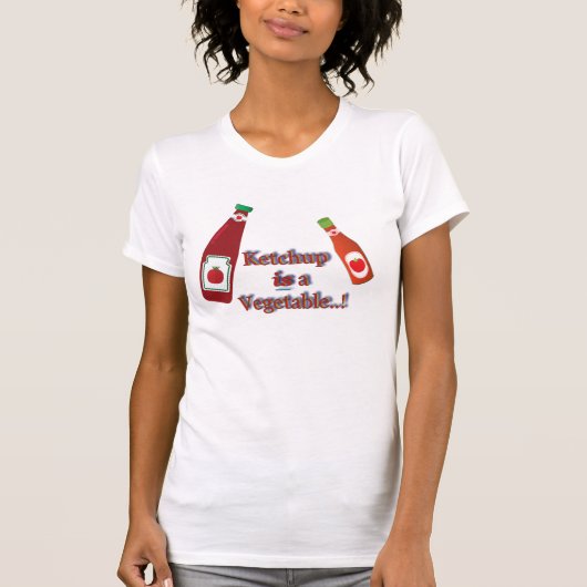 Rotes Tomato Ketchup Gemüsegarantie Spaß T-Shirt (Vorderseite)