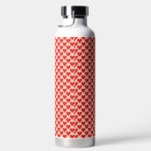 Rotes, traditionelles Valentinstag-Herz Trinkflasche (Rechts)