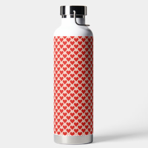 Rotes, traditionelles Valentinstag-Herz Trinkflasche