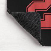 Rotes Trikot Nummer 23 Spieleruniform #23 Mousepad (Ecke)