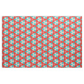 Rotes tropisches Muster Stoff (Yard (91,4 cm))