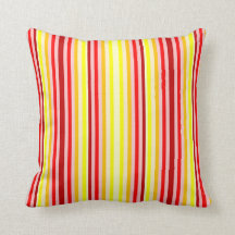 Rotes u. gelbes vertikales gestreiftes