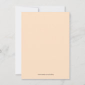 Rotes u. schwarzes Wäsche-Brautparty laden ein Einladung (Rückseite)